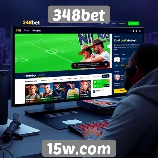 Avaliação da experiência do usuário no site 348bet